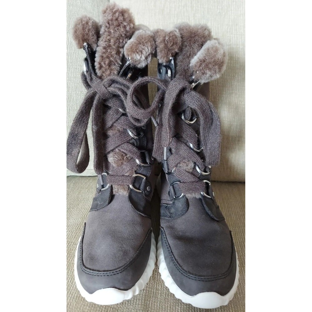 Johnston And Murphy Suede And Shearling XC4 Waterproof Winter Boots Sz 7.5